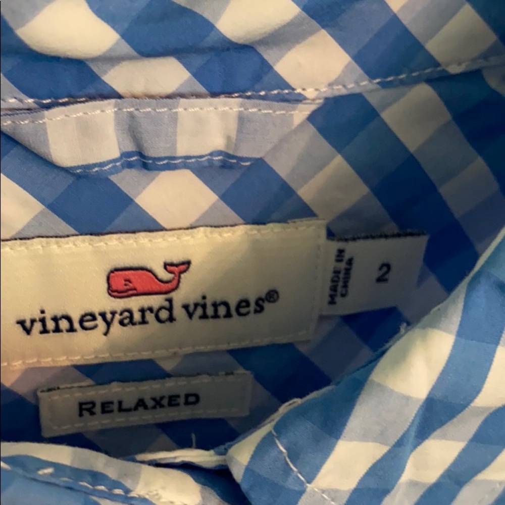 Vineyard Vines Checkered Button-Up - image 2